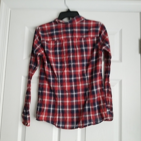 J.Crew Women's Plaid Button Down Long Sleeve Shirt - Picture 9 of 12